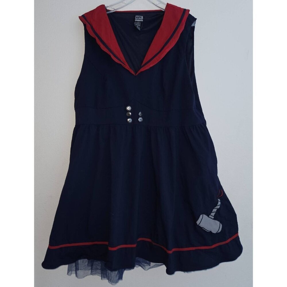 Marvel Her Universe Limited Ed Thor Sailor Dress Women's 28 (wash wear) READ